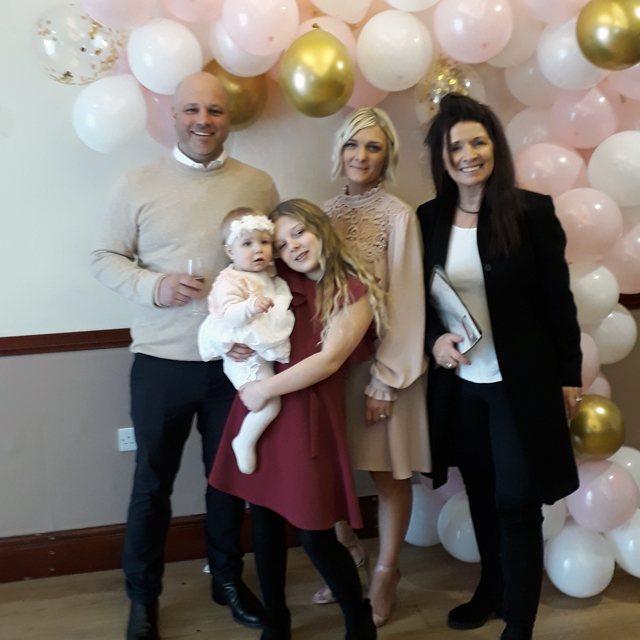 Baby Naming Ceremony · Family at Baby Naming Ceremony ·